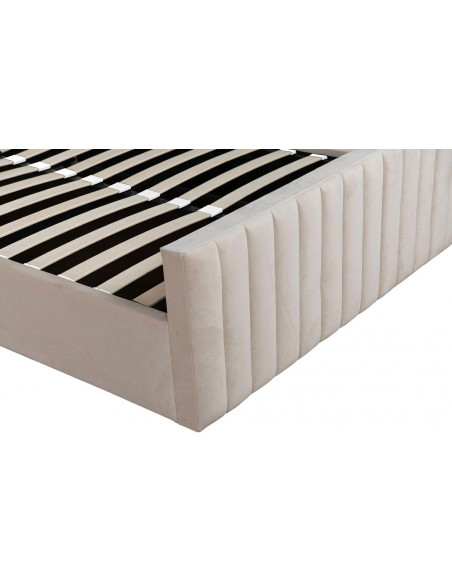 Lit Velours avec Coffre Velurino – Élégance et Rangement