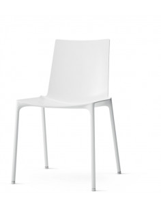 Chaise design Oslo sans accoudoirs – Blanc ou Noir