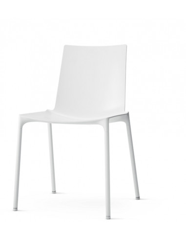 Chaise design Oslo sans accoudoirs – Blanc ou Noir