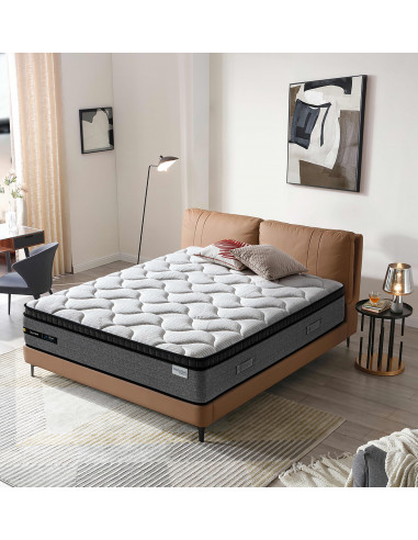 Matelas OLYMPE – 30 cm de Confort Premium avec Technologie 5 Zones &