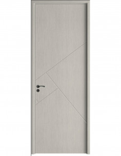 PortaLux Elegance – Porte Intérieure en MDF et Bois Massif avec Revêtement PVC