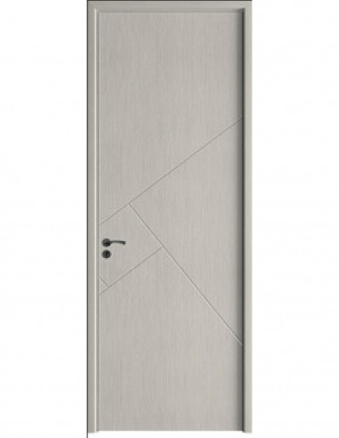 PortaLux Elegance – Porte Intérieure en MDF et Bois Massif avec Revêtement PVC
