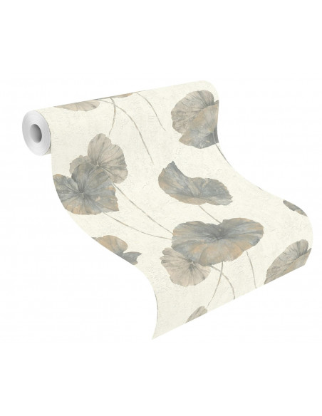 Rasch Andy Wand 458220 Papier peint intissé Motif floral Bleu 10,05 x