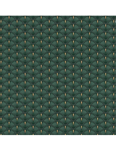 Papier peint intissé - vert - graphique - papiers peints à motifs - 6