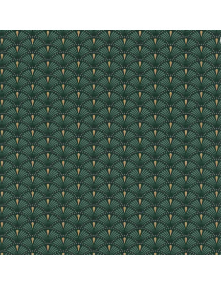 Papier peint intissé - vert - graphique - papiers peints à motifs - 6