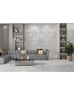 Carrelage ALBETA GRIS 60x120 Mat – L’Authenticité du Marbre avec un Fni Élégant et Naturel