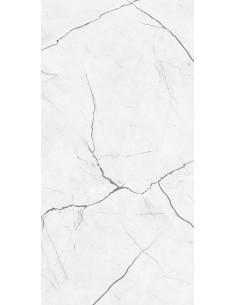 Carrelage MARINA BIANCO 60x120 Mat – L'Élégance du Marbre Blanc aux Veinures Subtiles