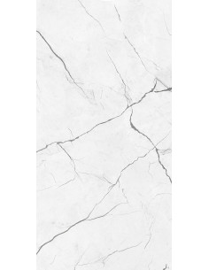Carrelage MARINA BIANCO 60x120 Mat – L'Élégance du Marbre Blanc aux Veinures Subtiles