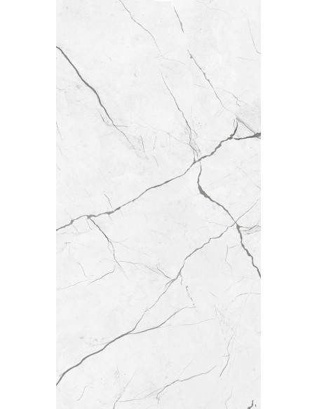 Carrelage MARINA BIANCO 60x120 Mat – L'Élégance du Marbre Blanc aux Veinures Subtiles