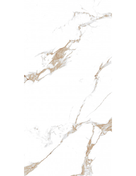Carrelage VENATO WHITE 60x120 Mat – L'Harmonie du Marbre Blanc et de Ses Veines Dorées