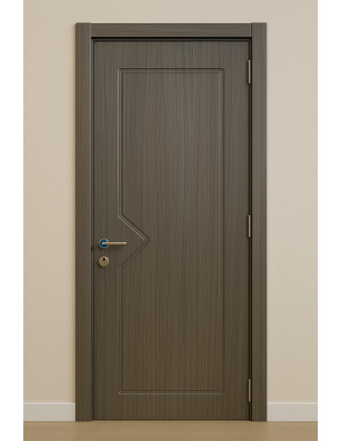 NovaLux Elite – Porte Intérieure en MDF et Bois Massif avec Revêtement PVC