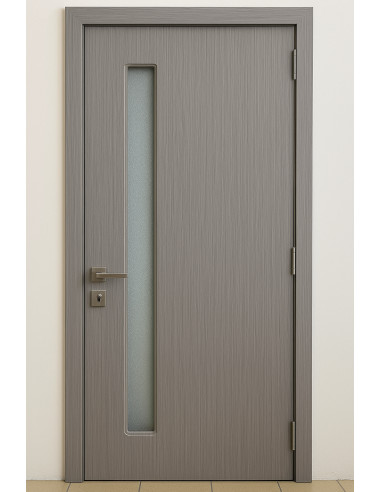 Imperial Design – Porte Intérieure en MDF et Bois Massif avec Revêtement PVC