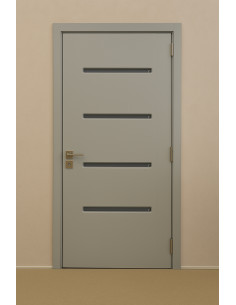 Majestic Plus – Porte Intérieure en MDF et Bois Massif avec Revêtement PVC