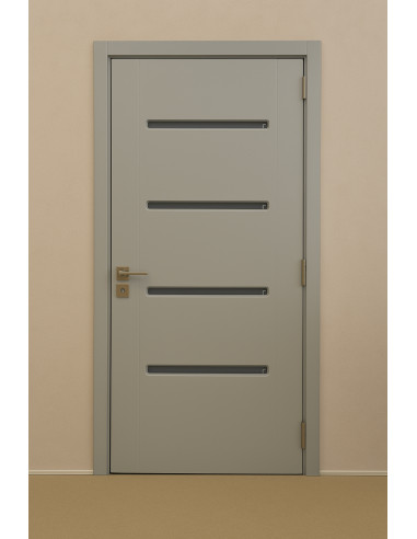 Majestic Plus – Porte Intérieure en MDF et Bois Massif avec Revêtement PVC
