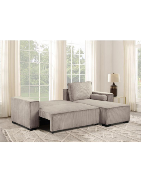 Canapé d\'angle convertible et réversible modèle TANYA