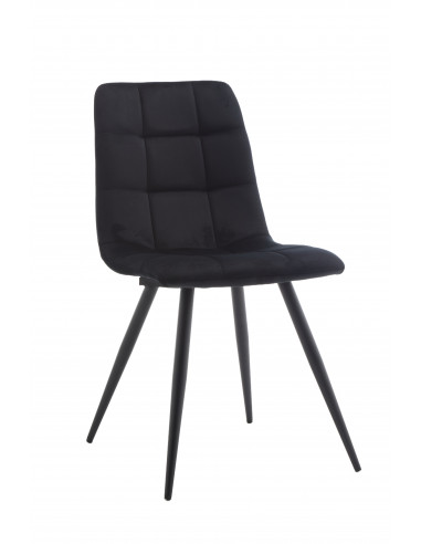 Chaise Elma – Velours matelassé &...