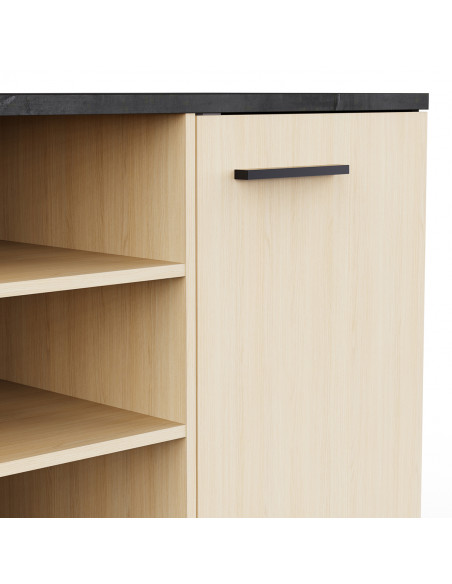 Buffet en bois modèle Kent – Élégance et fonctionnalité intemporelles