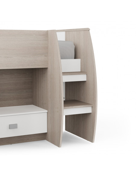Lit combiné avec bureau et tiroir NANO – 90x200 cm