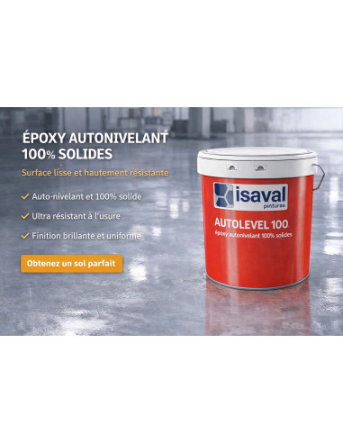 1 Époxy autonivelant 16 KG 100 % solides