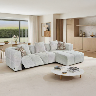 Canapé d’angle HYGGE – Esprit chaleureux & assise ultra confortable