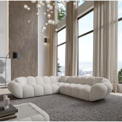 Canape d angle coquillage bulbe