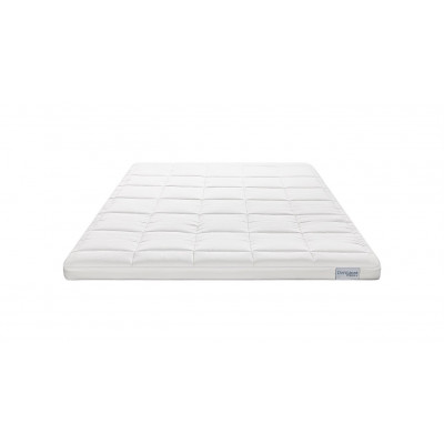 Surmatelas NOVE – Double mousse haute densité 6 cm pour un soutien optimal