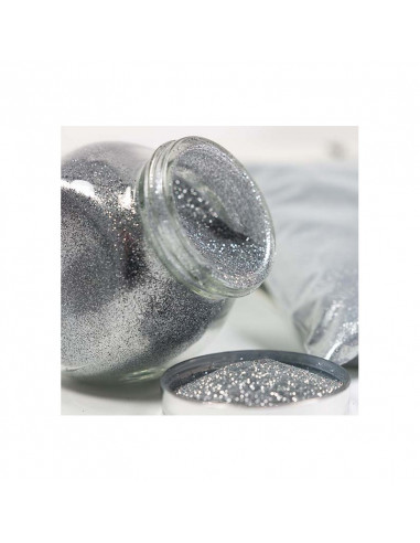 1 Paillette pour peinture Argent 1Kg