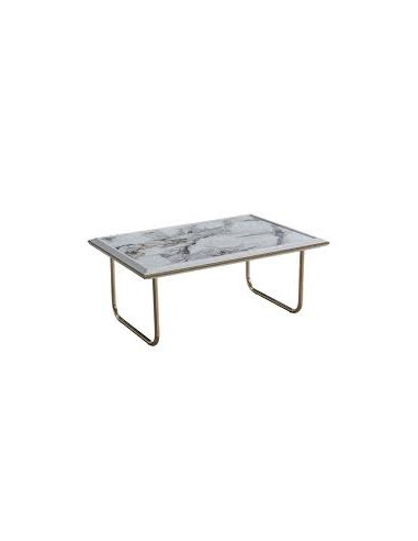 Table basse Marbre & Dore