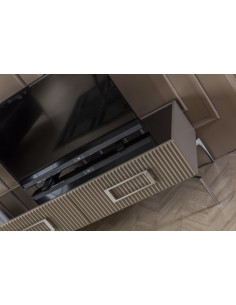 Meuble tv beige Fini les objets traînant dans le salon ! Grâce à se...